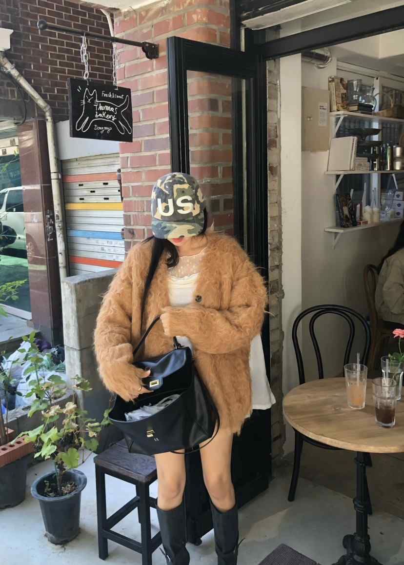 OUPPT韓國直郵女士新品真品推薦熱賣休閑時尚人氣開衫開衫OUPPT開衫
