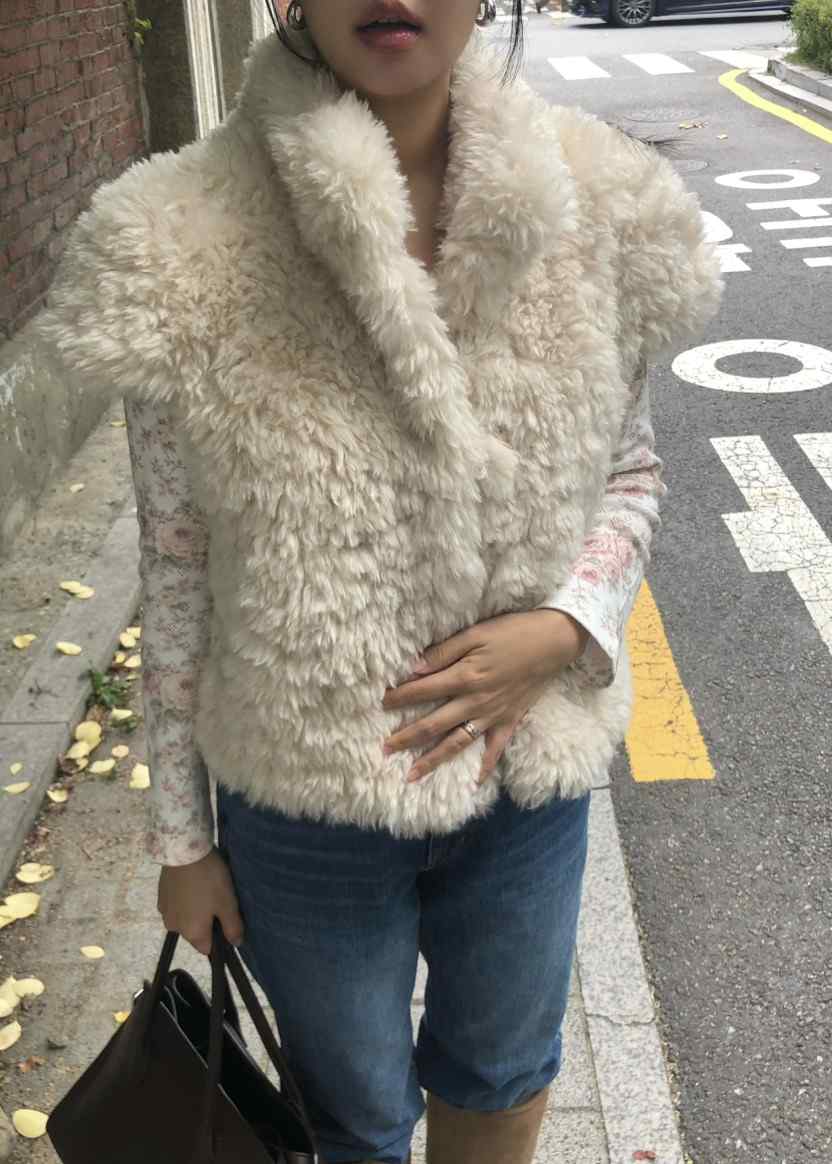 OUPPT東大門代購女士新款休閑時尚真品短款大衣不含內搭皮草OUPPT短款大衣