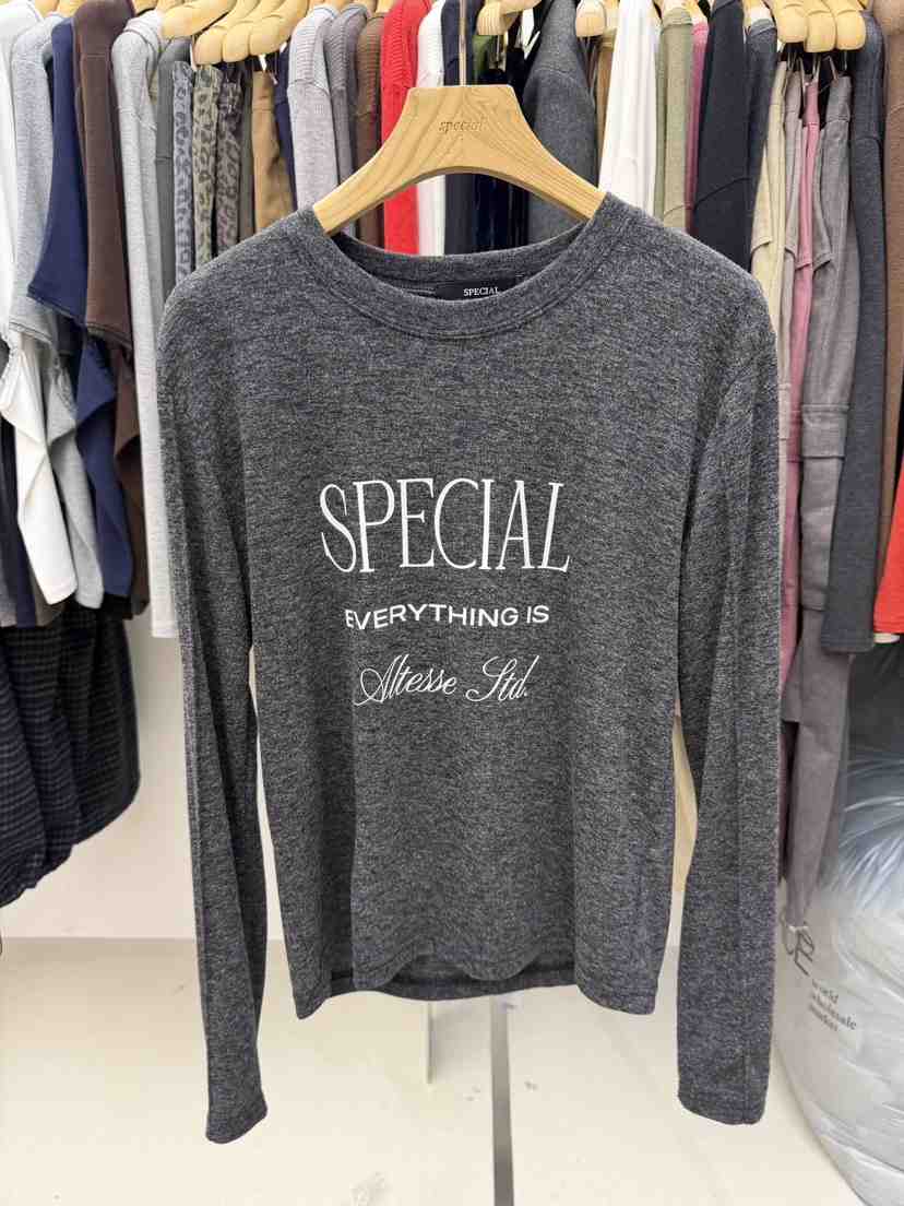 SPECIAL東大門代購女裝新品人氣熱賣推薦時尚真品長袖T恤SPECIAL長袖T恤
