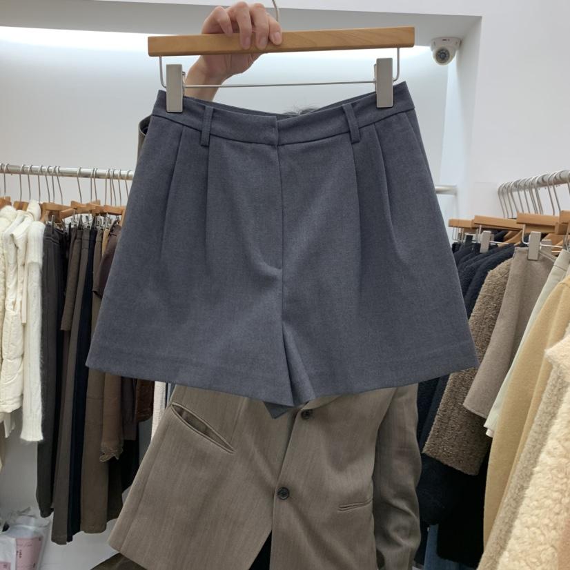 DRESS ROOM東大門直郵女士新品推薦熱賣休閑人氣短褲褶裥DRESS ROOM短褲
