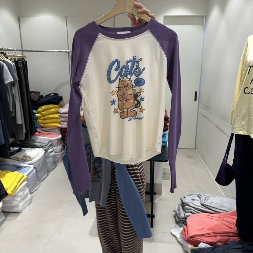 MMOO/GLORY東大門實拍女裝新品推薦真品熱賣時尚長袖T恤MMOO/GLORY長袖T恤