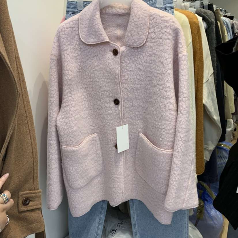 RUMIRU/AWEAR東大門直郵女裝新款休閑人氣真品推薦短款大衣awear/RUMIRU短款大衣