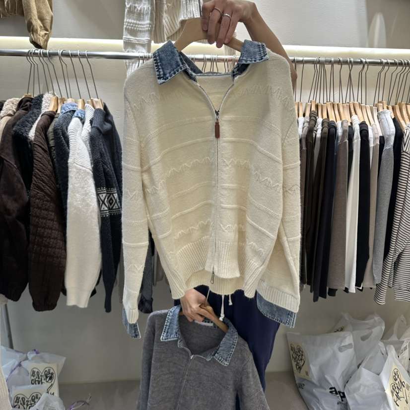 HIP.TIQUE東大門代購女士新品時尚休閑人氣真品推薦開衫HIP.TIQUE開衫