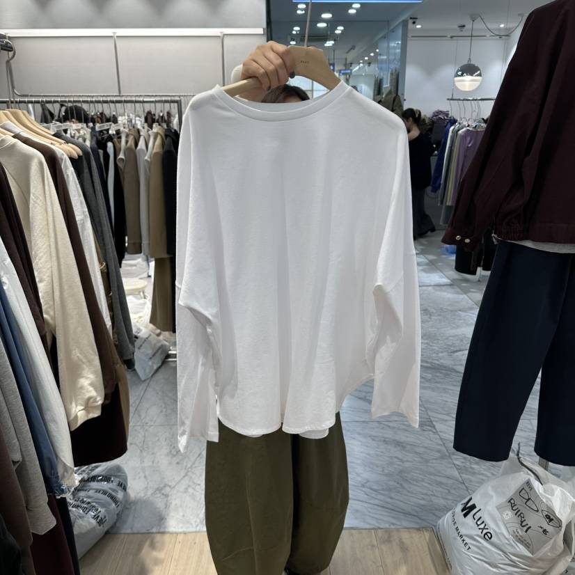 REVE-L韓國直郵女裝新品推薦休閑熱賣時尚人氣真品長袖T恤REVE-L長袖T恤