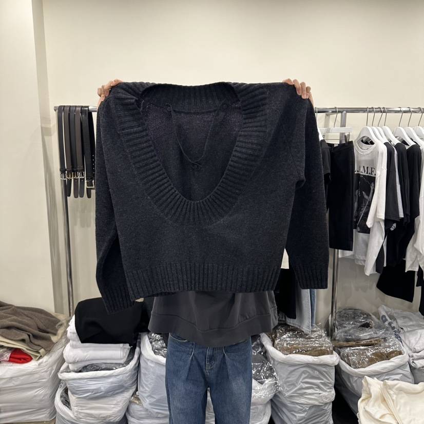 OUTFIT/SOAP AMD WATER韓國直郵女士新品人氣休閑毛衣OUTFIT/SOAP AMD WATER毛衣