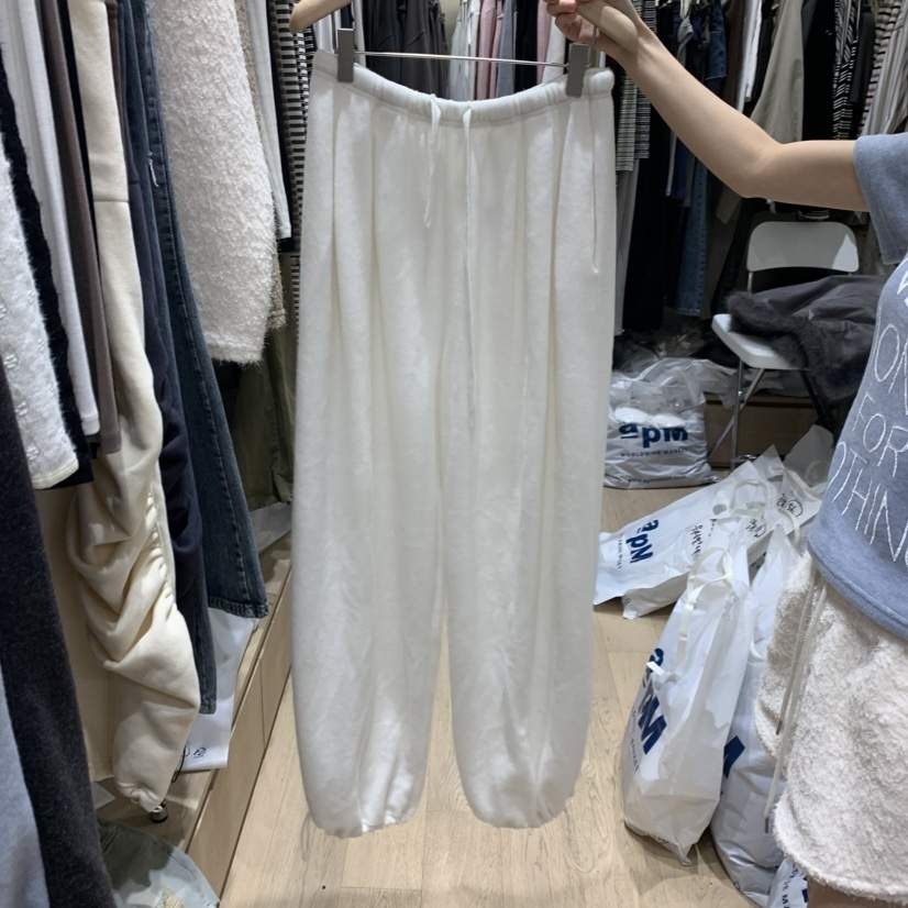 MONROE東大門代購女士新款真品休閑時尚休閑褲闊腿褲蓬松MONROE休閑褲