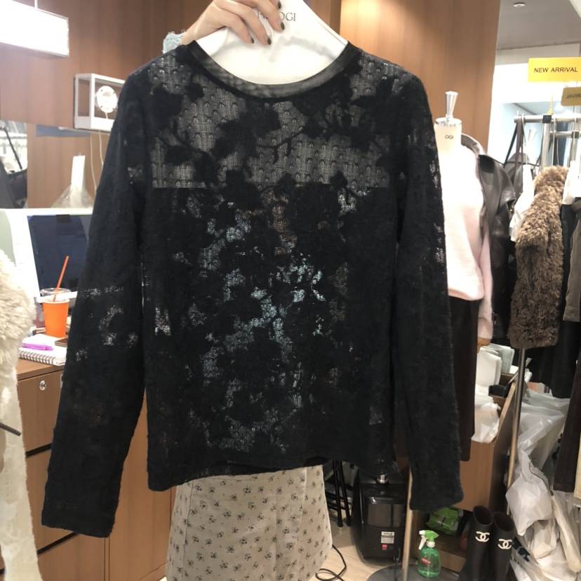FLAT OGI韓國代購女裝新品休閑職業真品時尚人氣長袖T恤FLat OGI長袖T恤