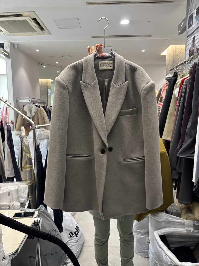 UOOV東大門實拍女士新款職業時尚推薦熱賣休閑人氣西裝西服UOOV西裝/西服