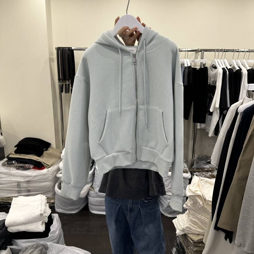 OUTFIT/SOAP AMD WATER韓國直郵女士新品職業衛衣連帽衫加絨OUTFIT/SOAP AMD WATER衛衣