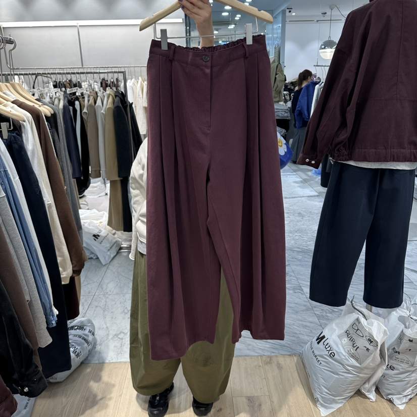 REVE-L東大門實拍女裝新品時尚真品推薦熱賣人氣休閑休閑褲REVE-L休閑褲