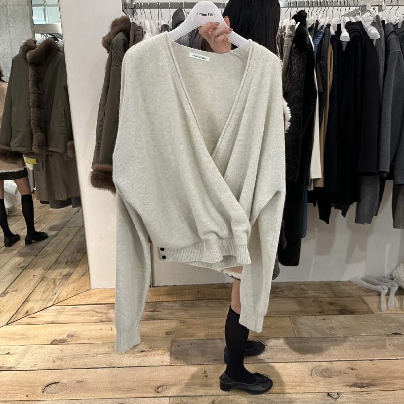 CREAM VILLA東大門代購女裝新品時尚毛衣CREAM VILLA毛衣