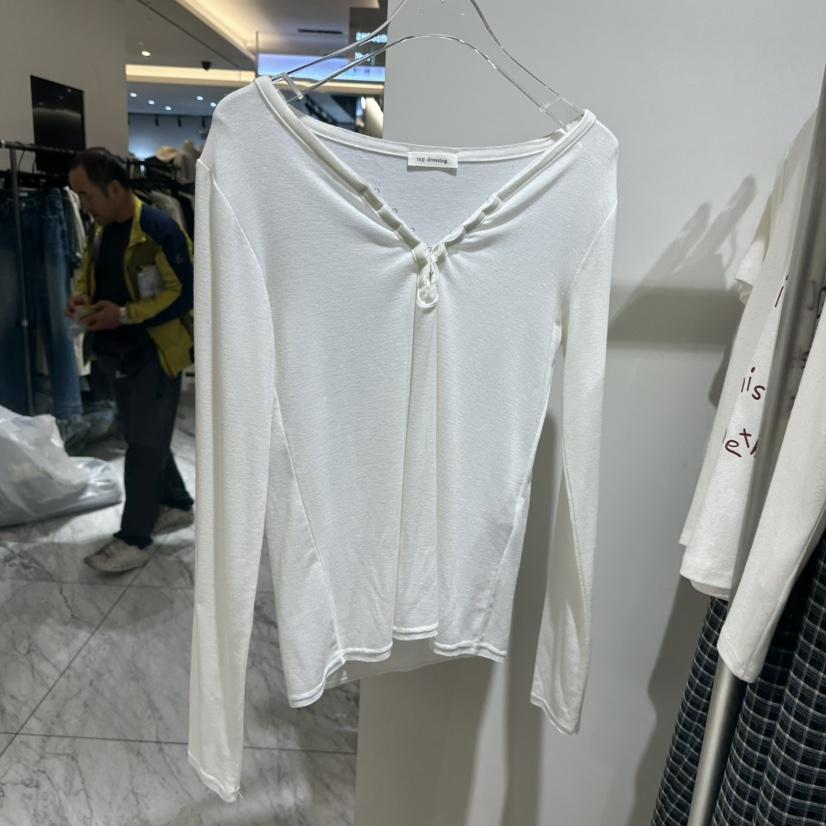 TOPDRESSING東大門實拍女士新品人氣休閑真品熱賣長袖T恤TOPDRESSING長袖T恤