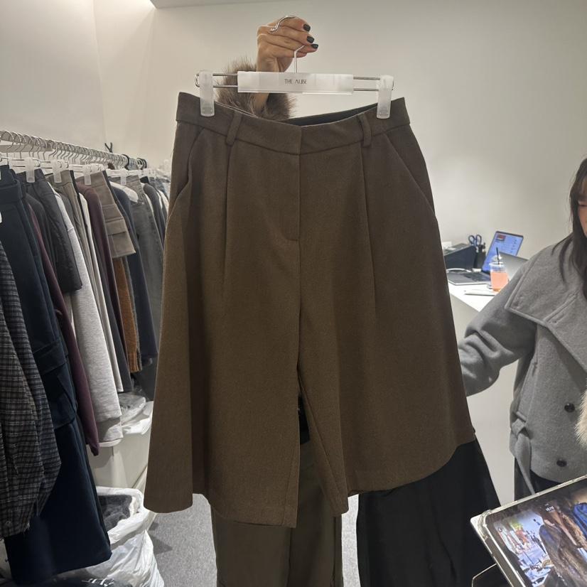 AUBE韓國直郵女士新品真品休閑熱賣人氣時尚推薦職業短褲THE AUBE短褲