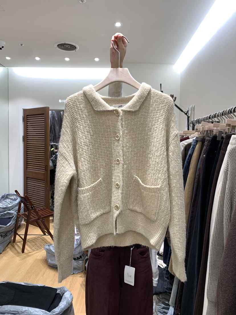 GILLI東大門代購女士新品休閑時尚推薦真品熱賣職業開衫羊駝GILLI開衫