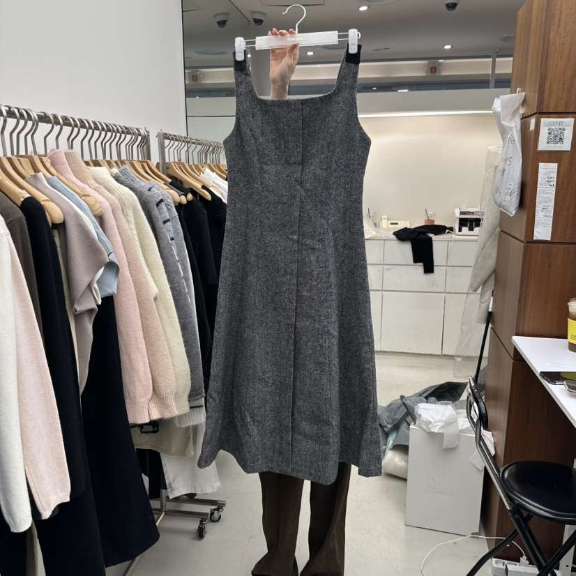 MER韓國直郵女裝新品真品休閑熱賣人氣時尚推薦職業連衣裙MER/ANGELO BIANCO連衣裙