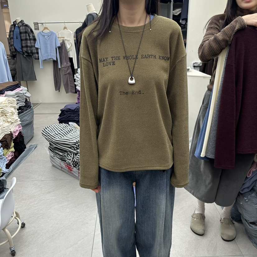 I MFACT韓國代購女裝新款時尚休閑真品熱賣人氣推薦長袖T恤I MFACT長袖T恤