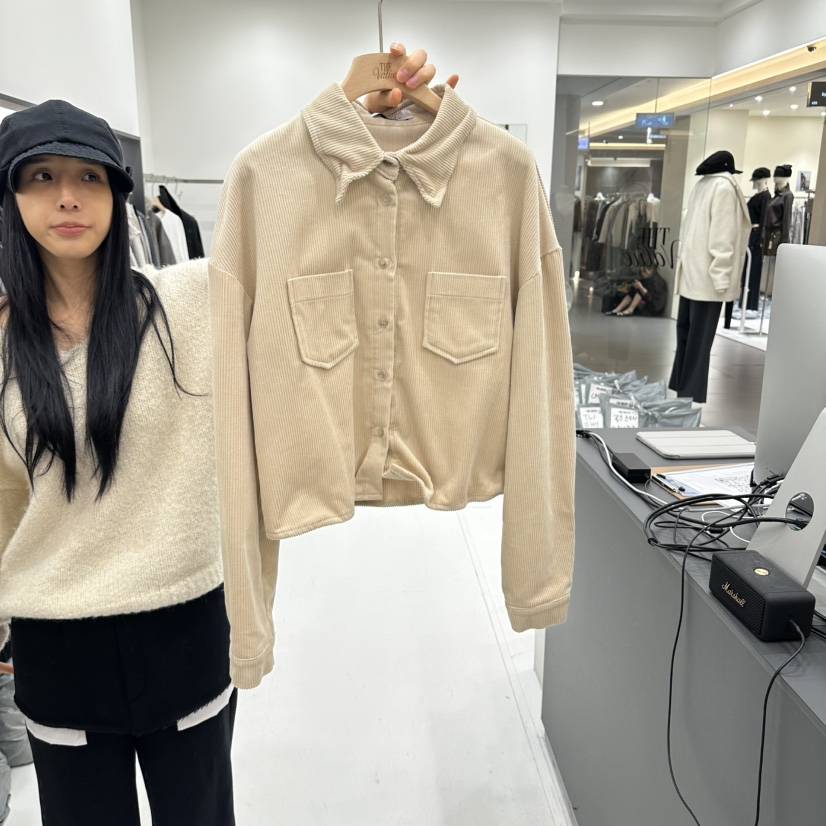 THE VALUE韓國直郵女裝新品休閑時尚真品推薦襯衫蕾絲衫THE VALUE襯衫/蕾絲衫