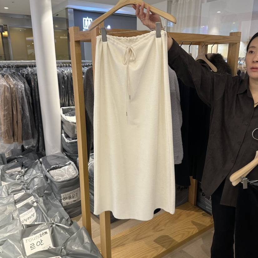 ROUNDER東大門代購女裝新款真品推薦熱賣時尚休閑人氣長裙ROUNDER長裙