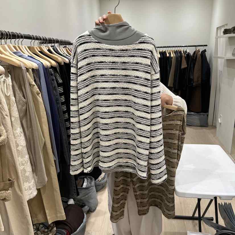 NOTTINGHAM/AVECNOUS/MODEST東大門實拍女裝新品推薦針織衫混紡MODEST/NOTTINGHAM針織衫