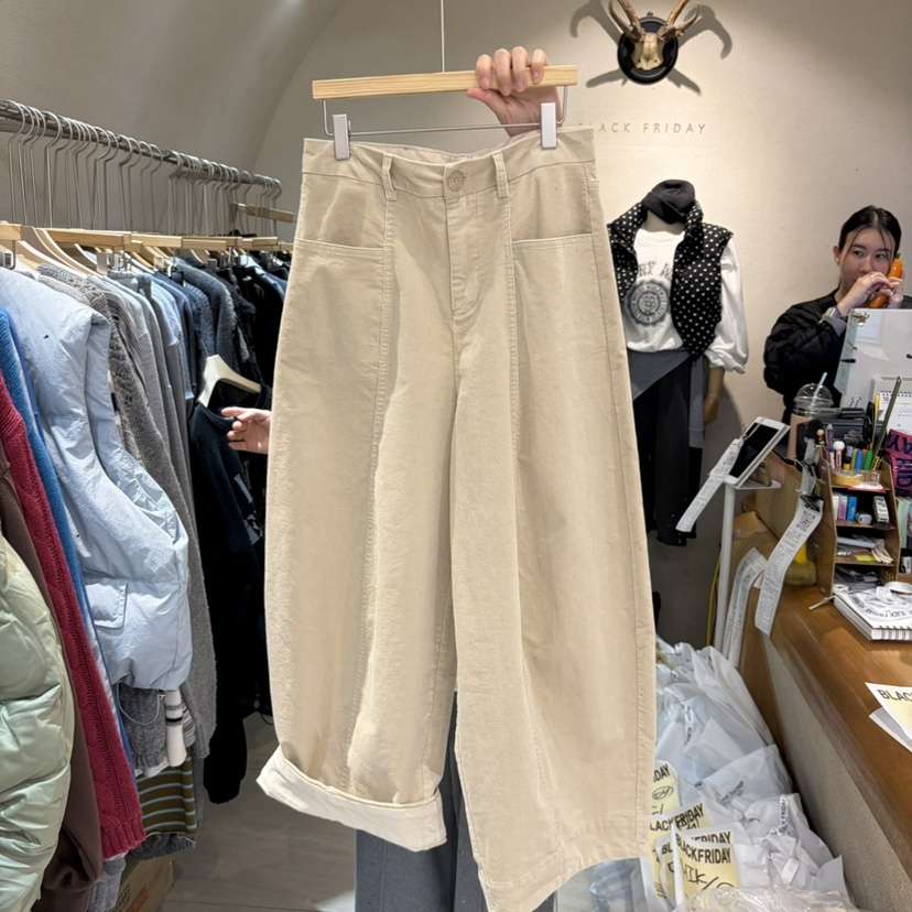 BLACKFRIDAY東大門代購女士新款推薦人氣休閑真品熱賣休閑褲BLACK FRIDAY休閑褲