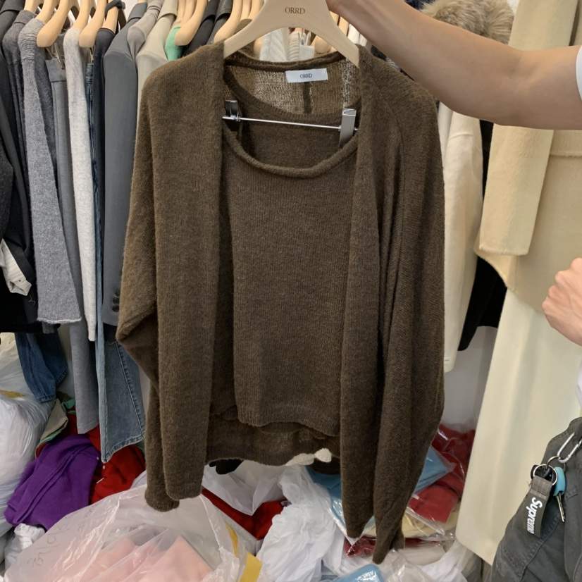 ORRD韓國直郵女士新品人氣推薦熱賣休閑真品時尚套裝開襟ORRD套裝
