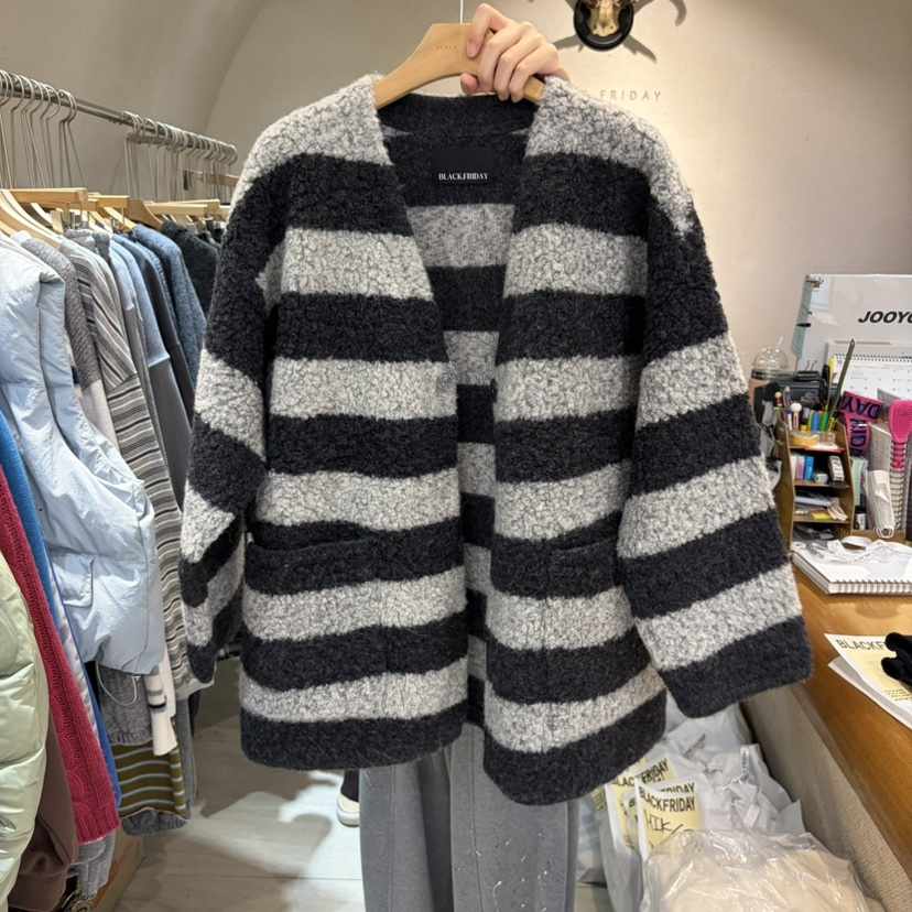 BLACKFRIDAY東大門直郵女裝新品熱賣時尚休閑開衫包含配飾BLACK FRIDAY開衫