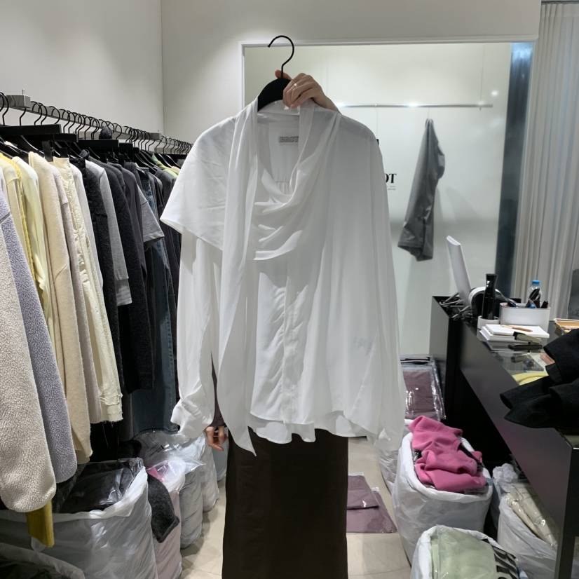 BROT東大門實拍女士新品時尚休閑推薦真品熱賣襯衫蕾絲衫BROT襯衫/蕾絲衫