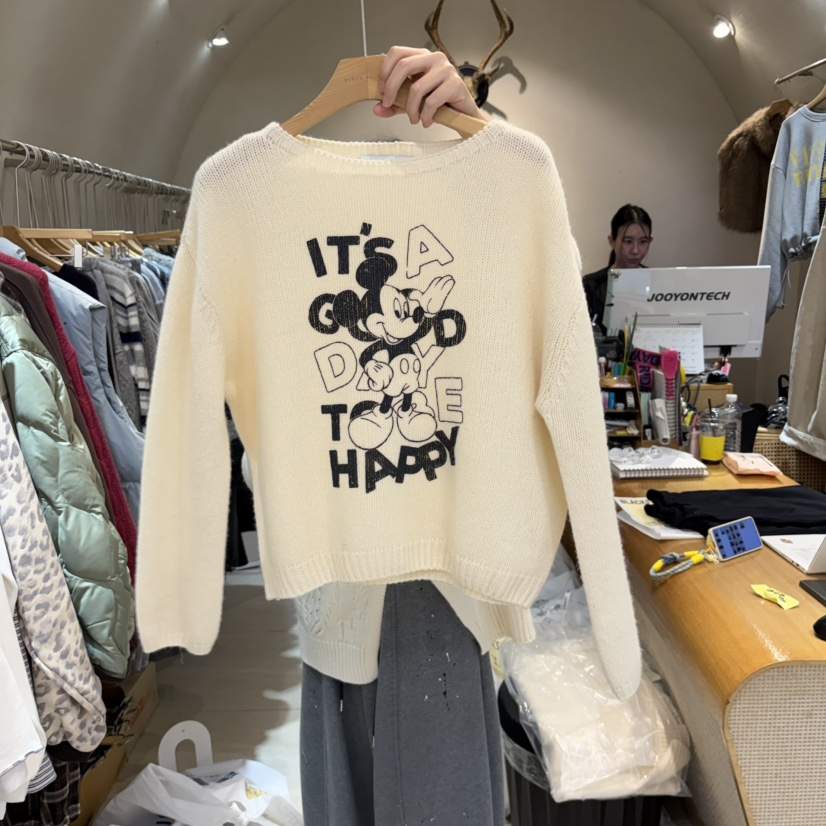 BLACKFRIDAY東大門代購女士新品時尚人氣推薦真品休閑針織衫BLACK FRIDAY針織衫