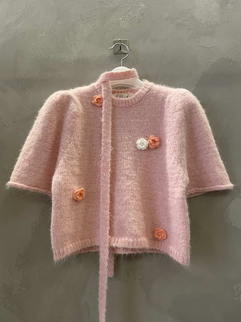 MULCUP東大門實拍女士新品推薦休閑時尚毛衣可愛的含圍巾MULCUP毛衣