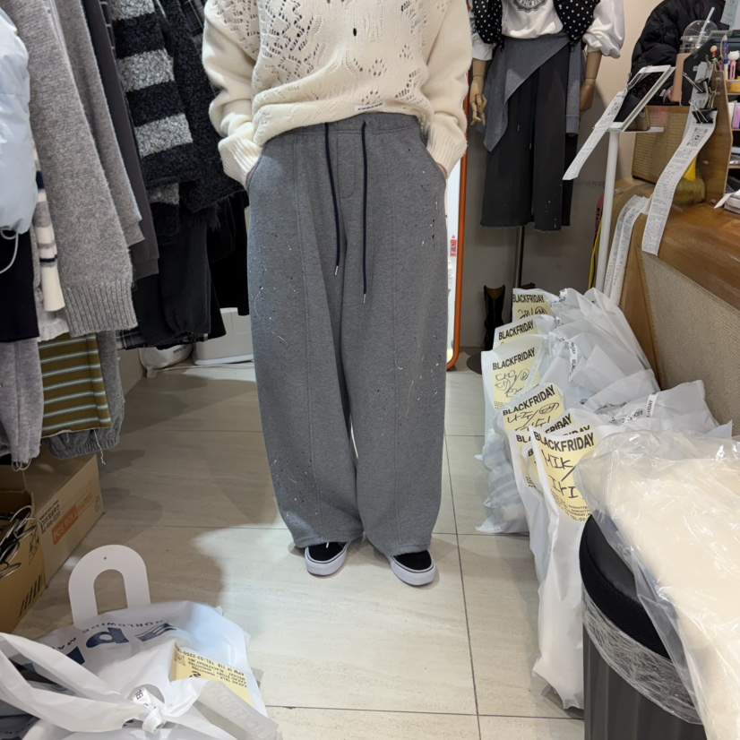 BLACKFRIDAY韓國代購女裝新品熱賣時尚人氣推薦休閑褲不加絨BLACK FRIDAY休閑褲