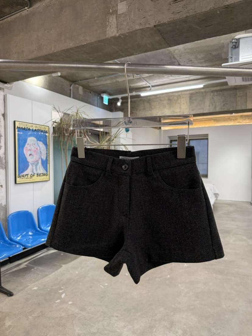 SOLAR東大門直郵女裝新品推薦時尚真品人氣休閑短褲羊毛褲SOLAR短褲