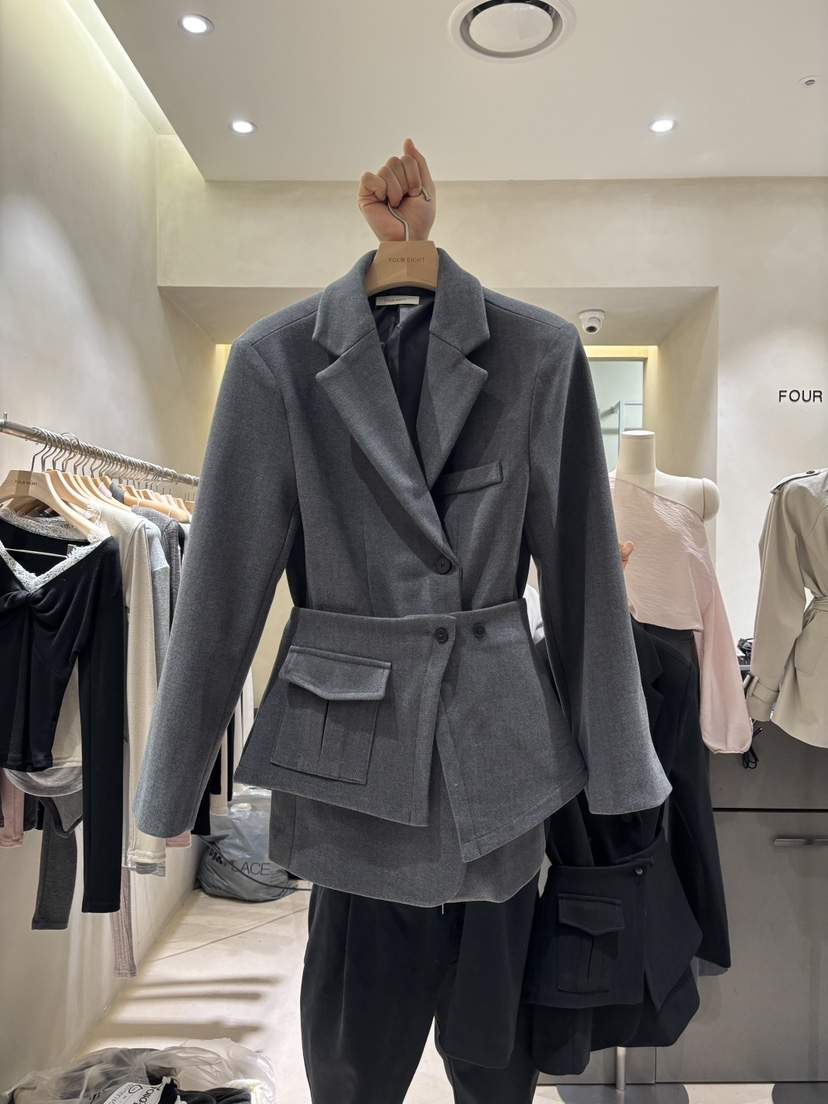FOUREIGHT東大門代購女裝新品人氣真品推薦時尚休閑套裝疊穿FOUR EIGHT套裝