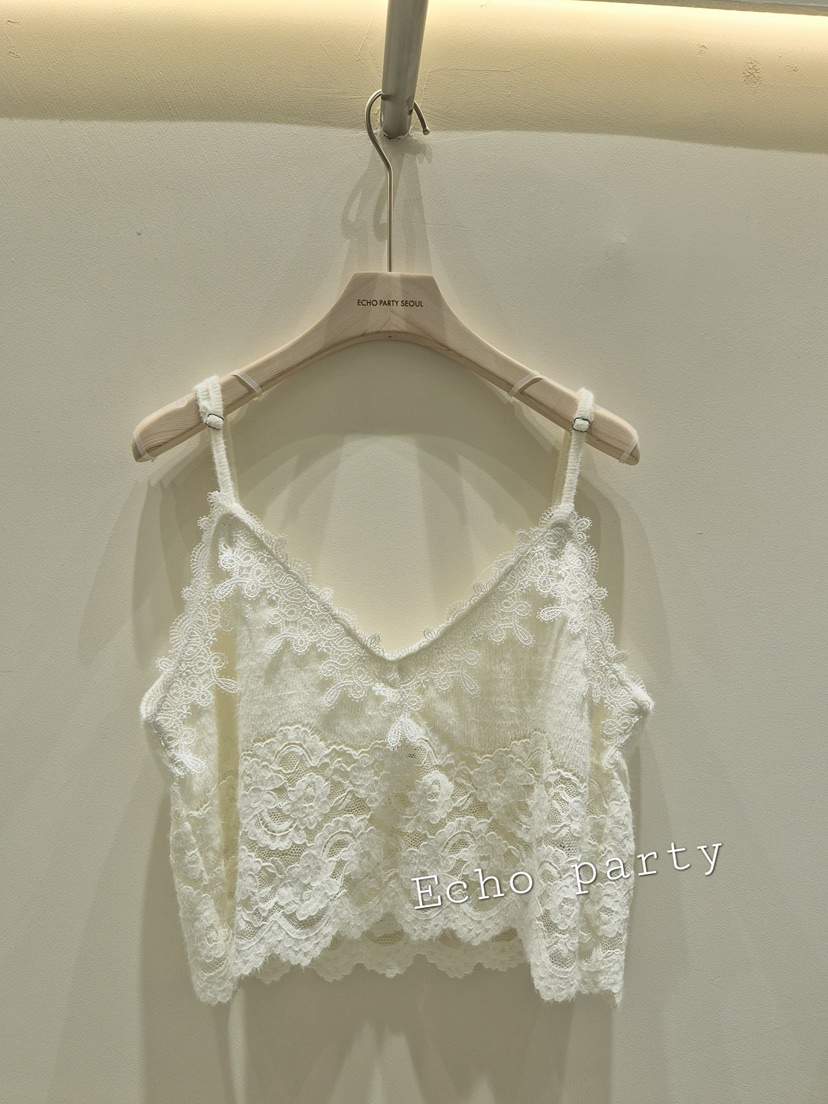 ECHOPARTY東大門直郵女士新品熱賣時尚推薦吊帶背心安哥拉Echo party吊帶/背心