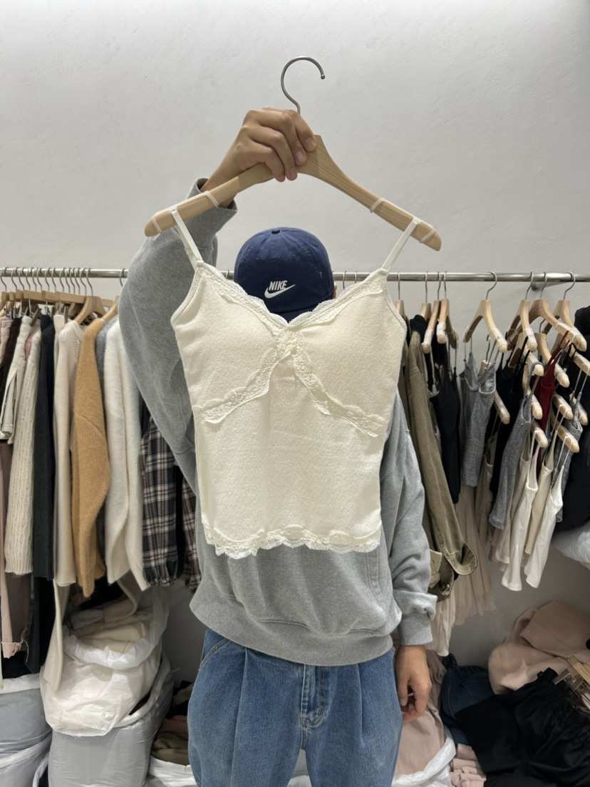 RE:FRESH-L東大門實拍女士新品推薦真品人氣吊帶背心無袖RE:FRESH-L吊帶/背心