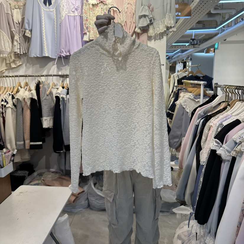 PAPA東大門實拍女士新品熱賣真品休閑時尚推薦人氣長袖T恤Papaine/HALMADE長袖T恤