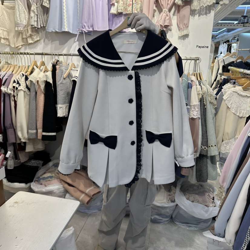 PAPA韓國代購女士新品人氣推薦真品熱賣休閑時尚職業夾克Papaine/HALMADE夾克