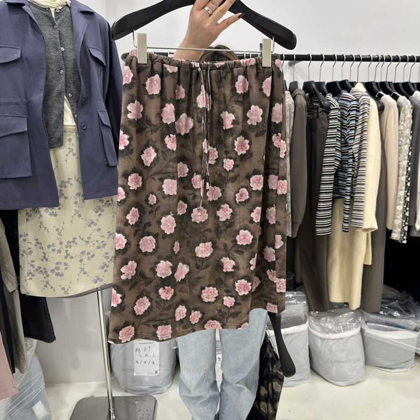 MUSHROOM EFFECT東大門實拍女士新款熱賣時尚半身裙中短裙MUSHROOM EFFECT半身裙/中短裙