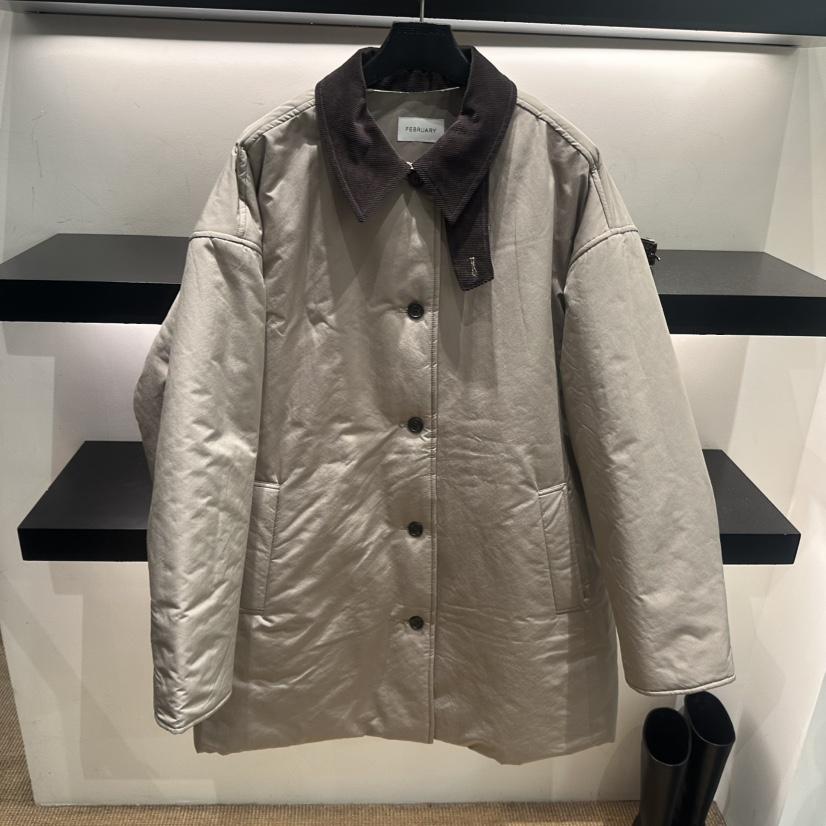 FEBRUARY 11韓國直郵女裝新品人氣推薦時尚休閑短款棉服棉FEBRUARY 11短款棉服