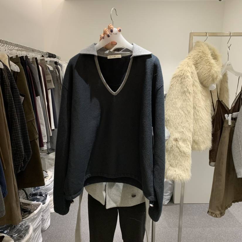 AUBE東大門直郵女裝新款真品職業人氣熱賣時尚推薦休閑衛衣THE AUBE衛衣