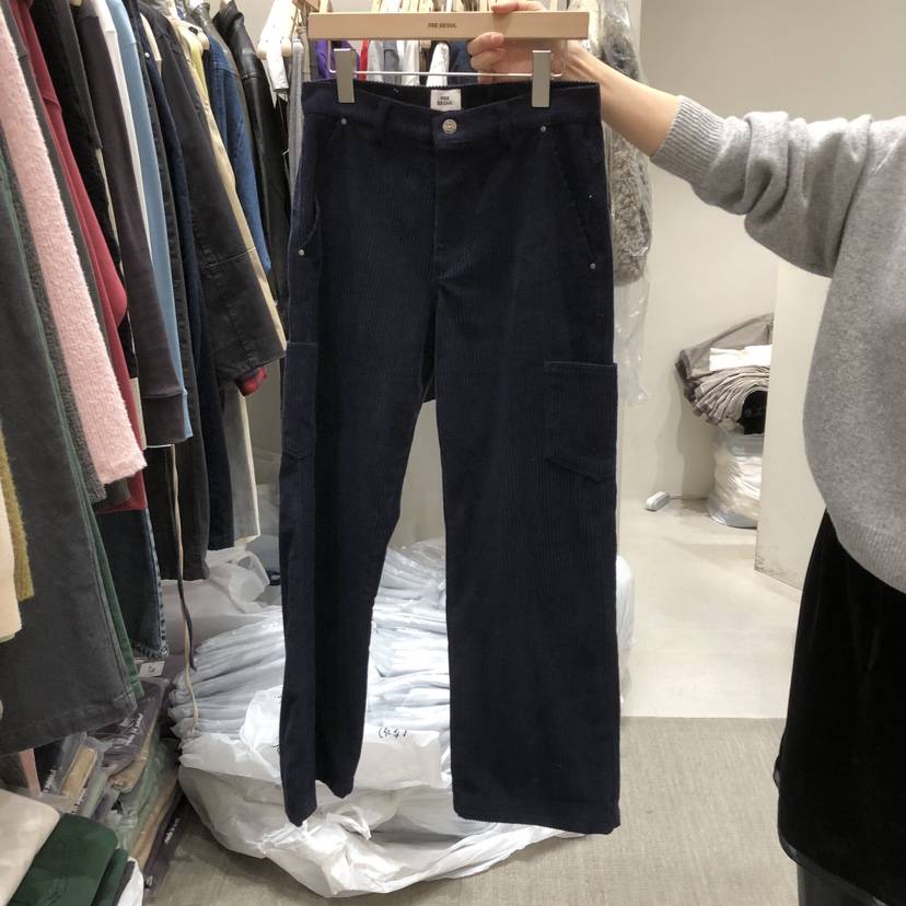 FRE東大門代購女士新品真品推薦熱賣時尚職業休閑褲不含腰帶FRE SEOUL休閑褲