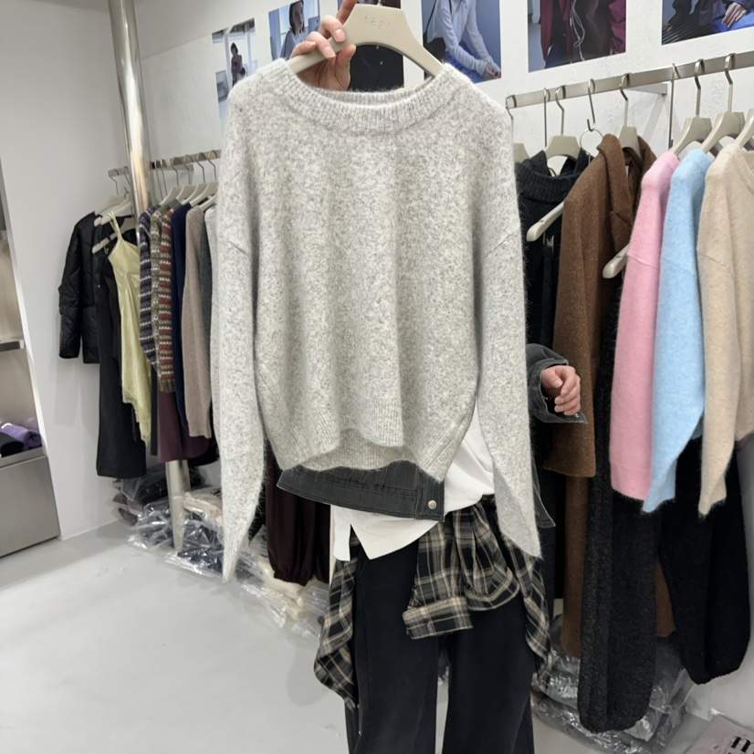 LEPI韓國直郵女士新品熱賣休閑推薦職業真品時尚毛衣兔子Lepi毛衣