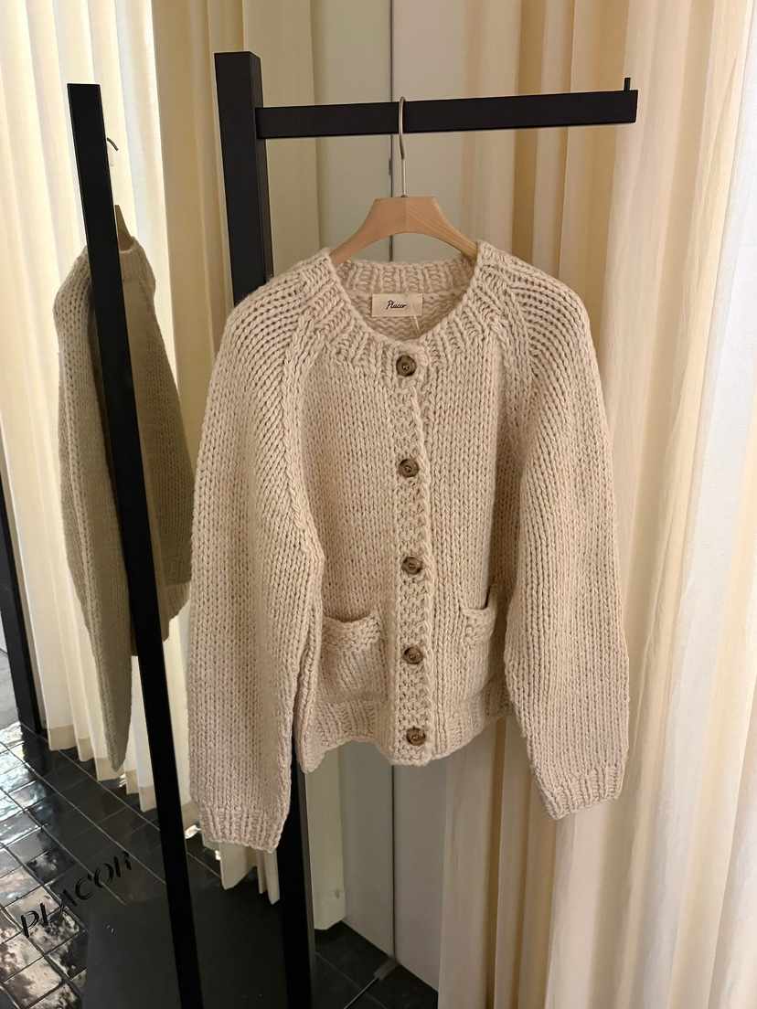 REGULARLY/PLACOR東大門直郵女士新品熱賣休閑毛衣手工制作REGULARLY/PLACOR毛衣