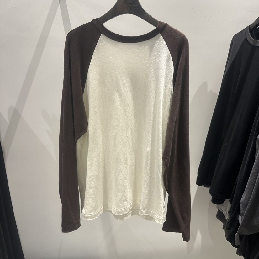 JANE BIRKIN東大門實拍女士新款時尚休閑人氣長袖T恤插肩JANE BIRKIN設計師品牌長袖T恤