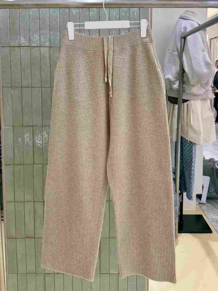 PANTRY HAUS東大門直郵女士新品休閑真品人氣休閑褲華夫格PANTRY HAUS休閑褲
