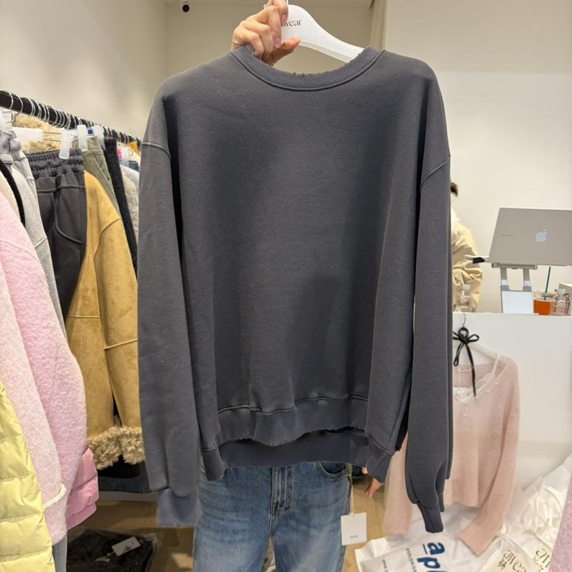 RUMIRU/AWEAR韓國代購女士新款熱賣推薦人氣衛衣加絨復古awear/RUMIRU衛衣