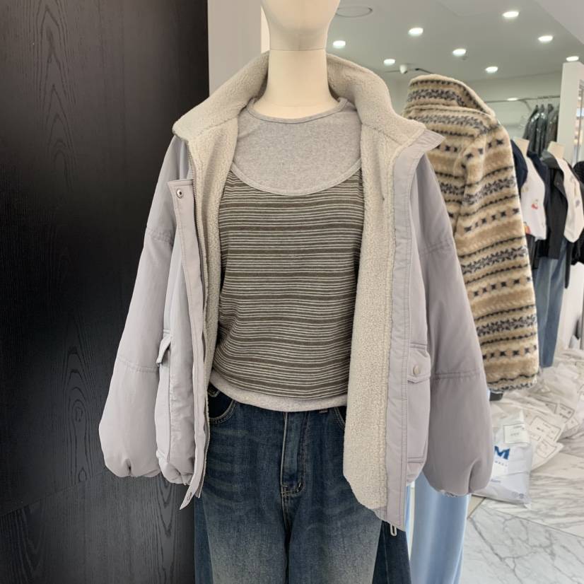 SPAGHETTI東大門直郵女裝新品時尚休閑熱賣短款羽絨服鴨絨spaghetti短款羽絨服