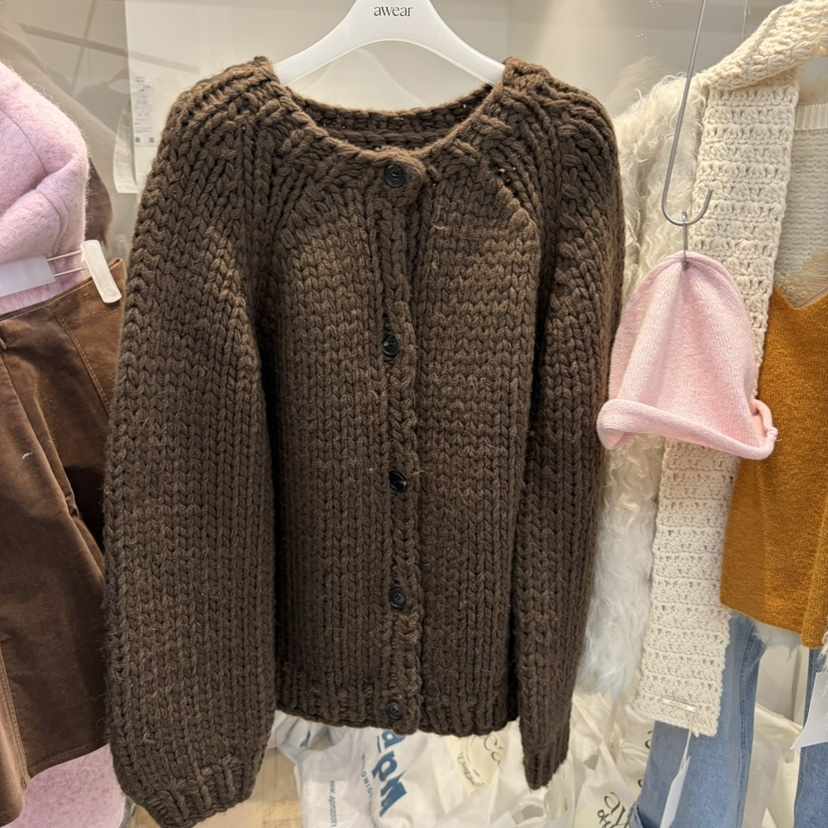 RUMIRU/AWEAR東大門實拍女裝新款休閑人氣真品毛衣手工編織awear/RUMIRU毛衣
