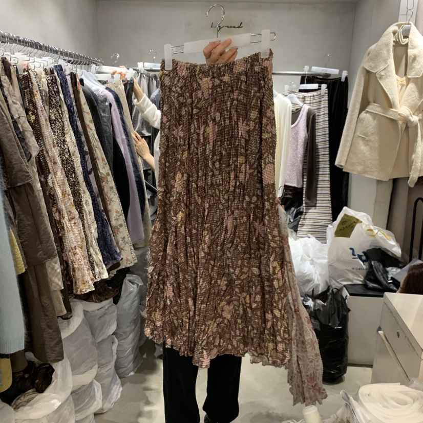 LOGROAD韓國直郵女士新品休閑真品推薦人氣時尚熱賣長裙LOG ROAD長裙