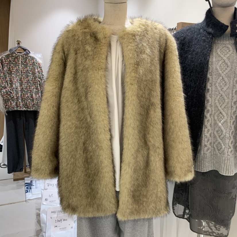 HOWFF東大門代購女裝新品人氣休閑熱賣推薦時尚真品夾克蓬松HOWFF夾克