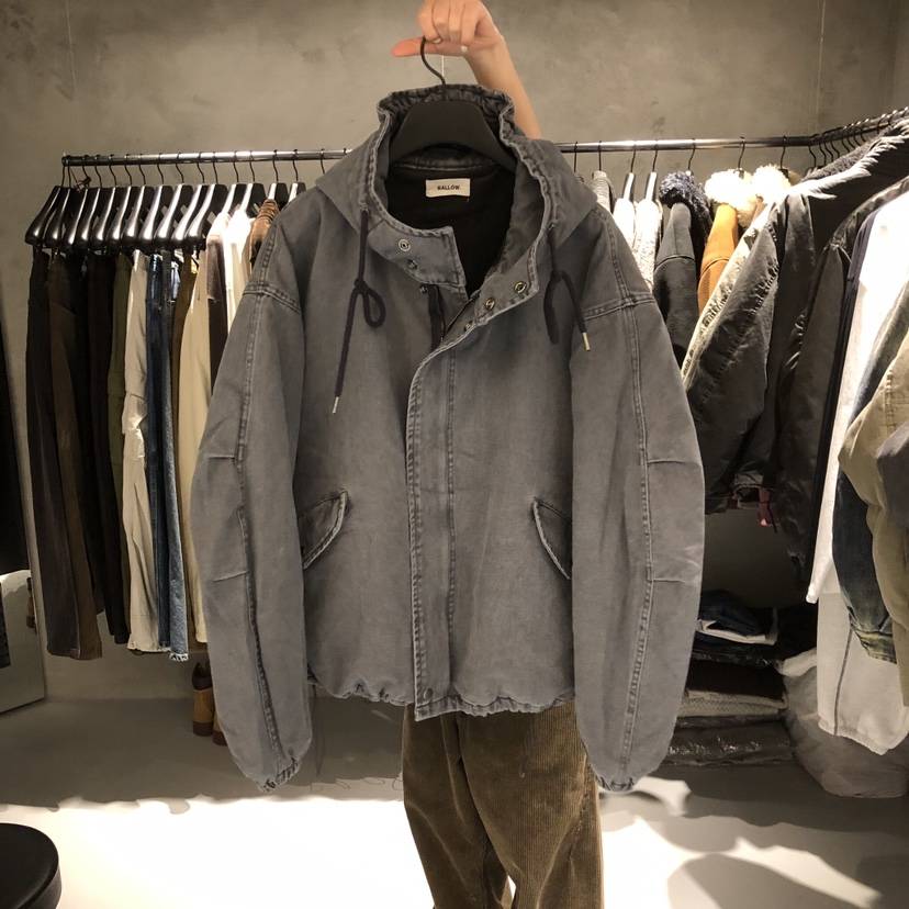 BALLOW STUDIO東大門實拍女裝新款人氣休閑短款棉服夾棉BALLOW STUDIO短款棉服